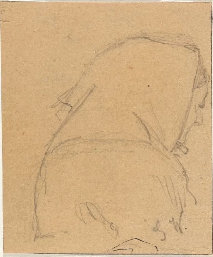 Vecchia donna con il velo - The National Museum, Oslo